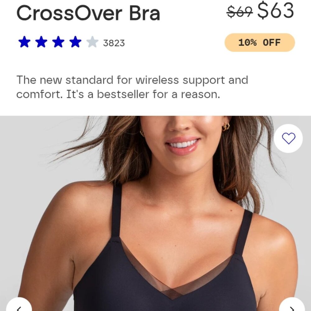 3x Liftwear Crossover Bra